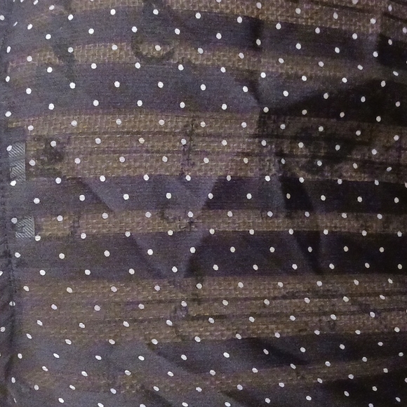 Polka Dot Tie Front Top - Picture 11 of 11